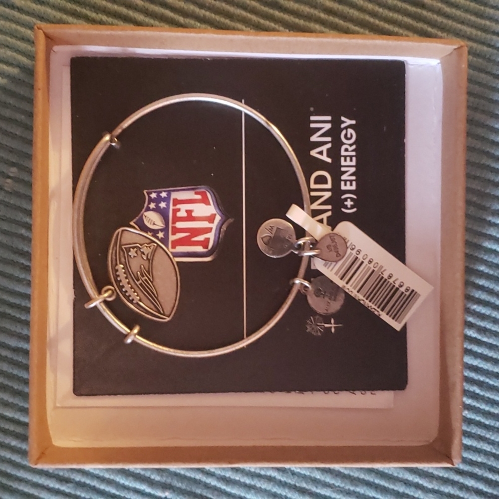 NFL Patriots Alex and Ani Bangle Bracelet